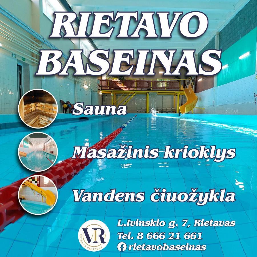 "Veiklus Rietavas" Apgyvendinimas Hostel Exterior photo